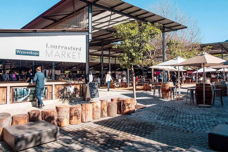 Lourensford Market in Somerset West