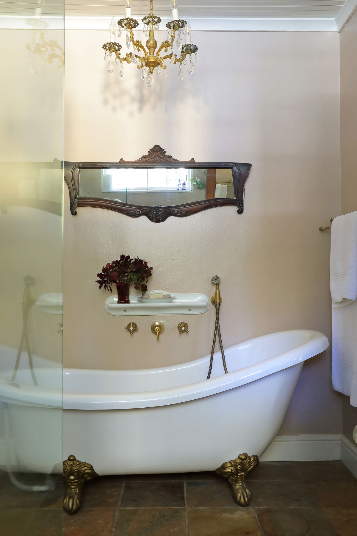 Farm style bathroom in The Manor House