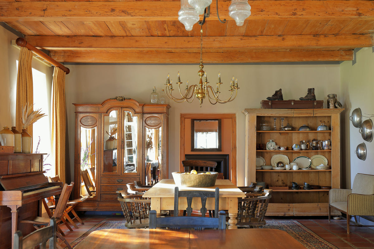 Open plan lounge and dining area in The Manor House