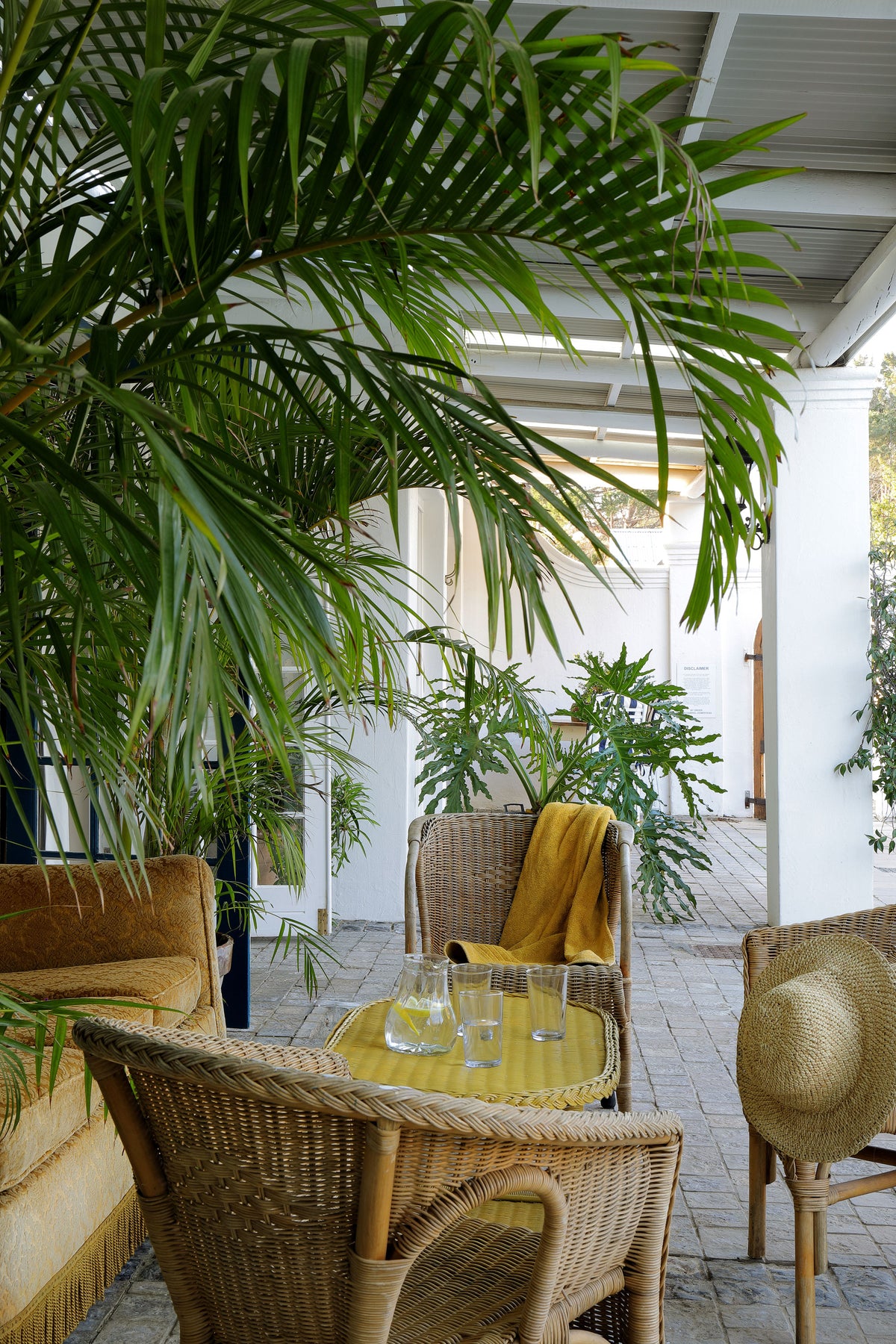 Peaceful outdoor areas at The Manor House