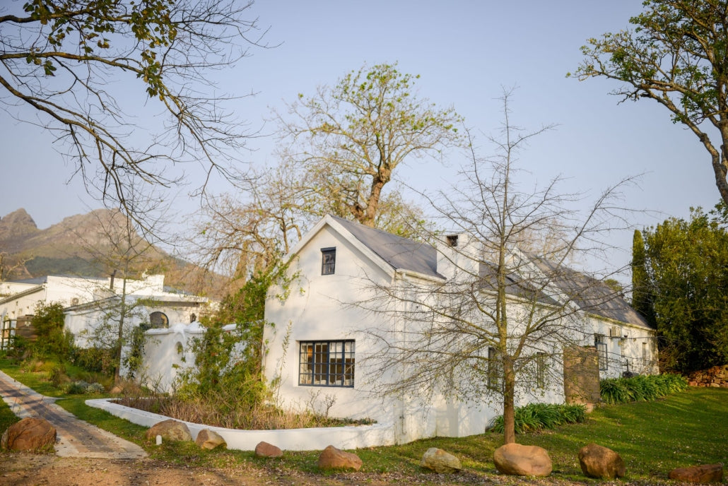 Exterior of Mr Bickerton’s Cottage at San Gabriel Homestead near Stellenbosch