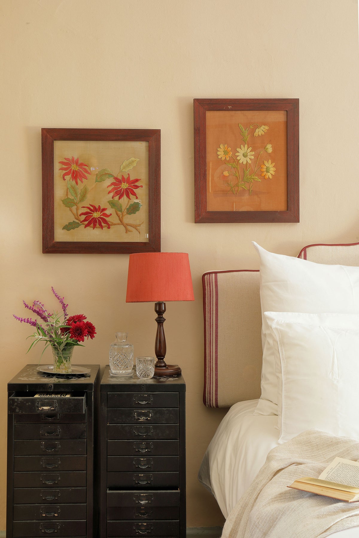 King-size bedroom inside Vineyard Quarters