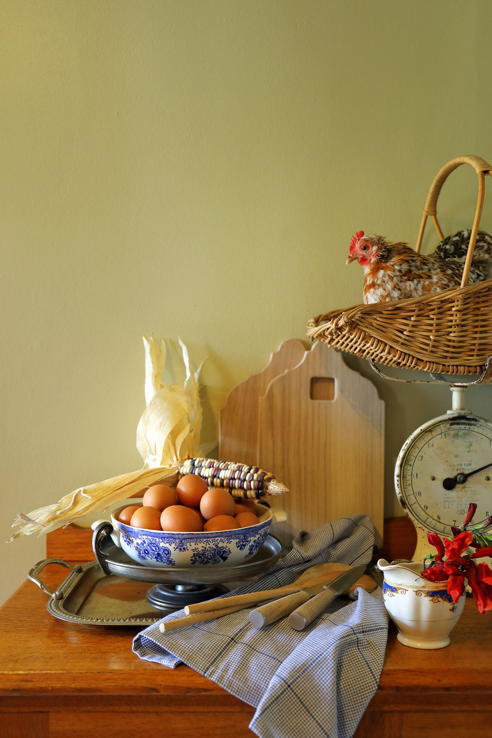 Kitchen at Wisteria Cottage